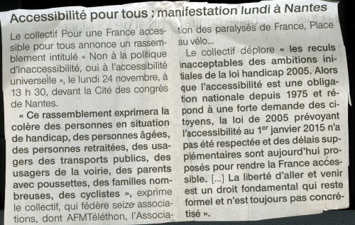 Article Ouest France 22-23.11.14 Collectif PUFAPTPDLL.jpg